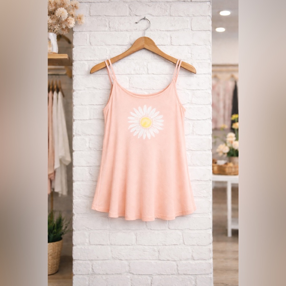 🏵FREE PRESS FLORAL TANK